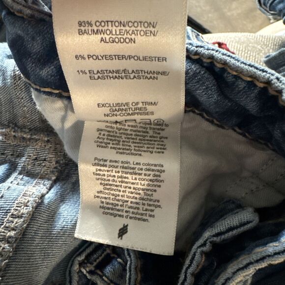 Silver Jeans Co Zac Relaxed‎ Straight Leg Jeans Mens 35/32 Blue Fade - Picture 5 of 12